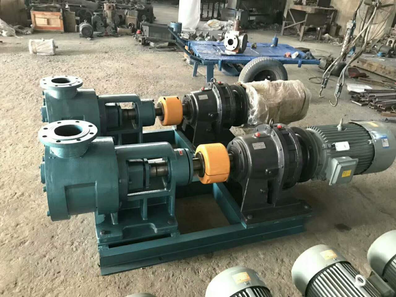 high viscosity bitumen pump