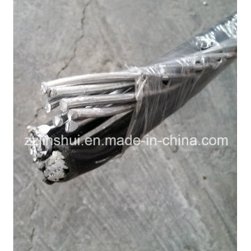 Service Drop Cable Aluminum Triplex 4AWG Periwinkle