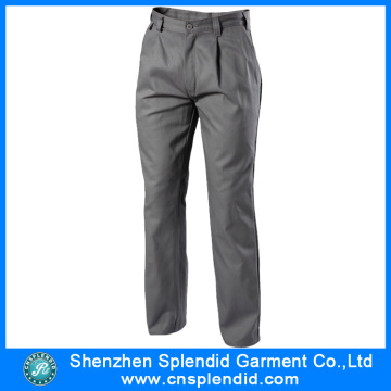 Hot Sale Winter Slim Fit Grey Working Trousers for Mens