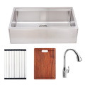 Stainless steel Apron Front Morden Kitchen sink