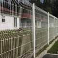 Galvanized welded wire mesh fence