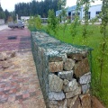 pvc coated gabion slope protection net