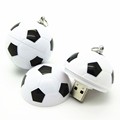 OEM football Pen drive with key chain