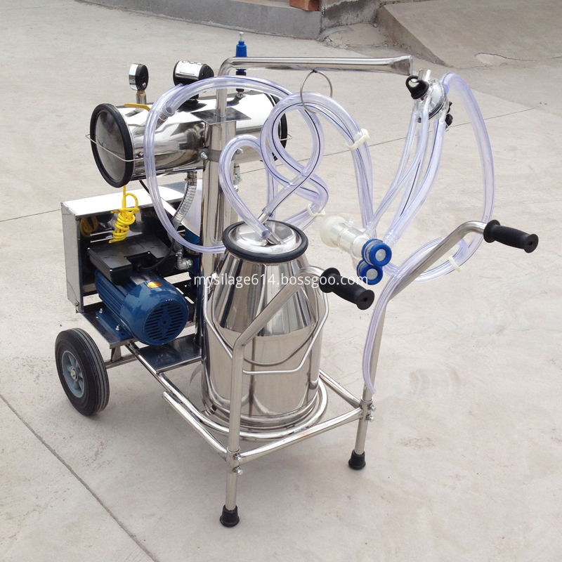 milking machine with pulsator