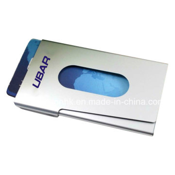 Hand Push Card Holder for Promotion Gift, Business Card Holder with Costomer′s Logo