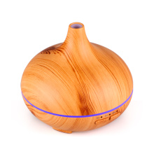 Ultrasonic Mini Fan Wood Grain Humidifier