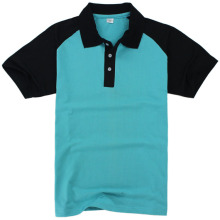 Wholesale high quality Blank Raglan Sleeves Polo shirt