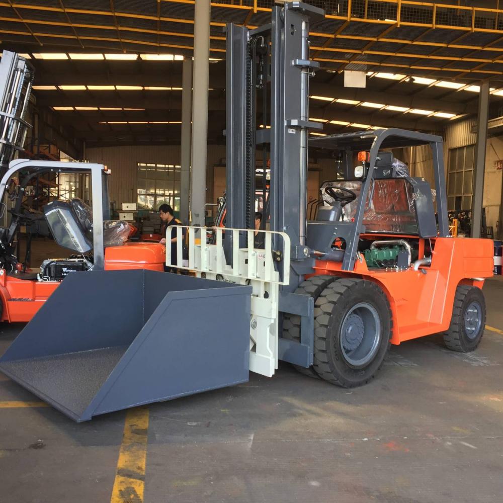 Stone Forklift With Attachment