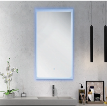 Waterproof LED bathroom mirror