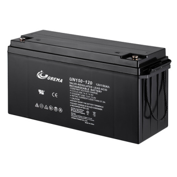 Batería de almacenamiento sellado batería solar AGM Batería 12V150AH