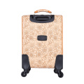 customized four wheels aluminum pulling bar luggage