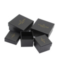 Excellent Black Cardboard Jewelry Paper Pendant Box