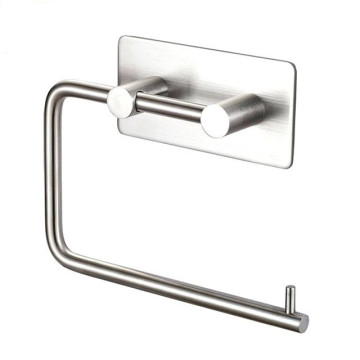 Stainless Steel Perforated Paper Towel Hooks For Toilet