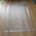 Customized Multi-hole clear extra large deep plastic vial trays