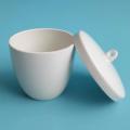 Low Form Glazed Porcelain Crucibles with Lid 15ml