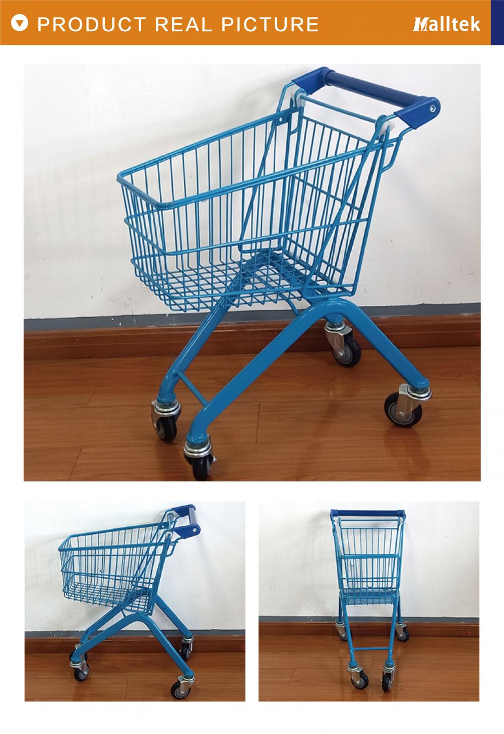 Various Color Children Metal Shopping Trolley Various Color Children Metal Shopping Trolley