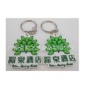 Acrylic Colorful Keychain with Square Key Accessory (GZHY-KA-014)