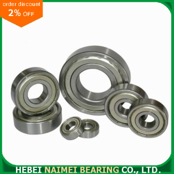 Single Row Deep Groove Ball Bearing 6003zz