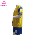 Maillots de football jaune pour hommes