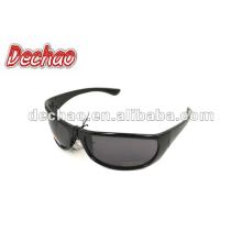 Fashion sports sunglasses black frame black lens eyewear