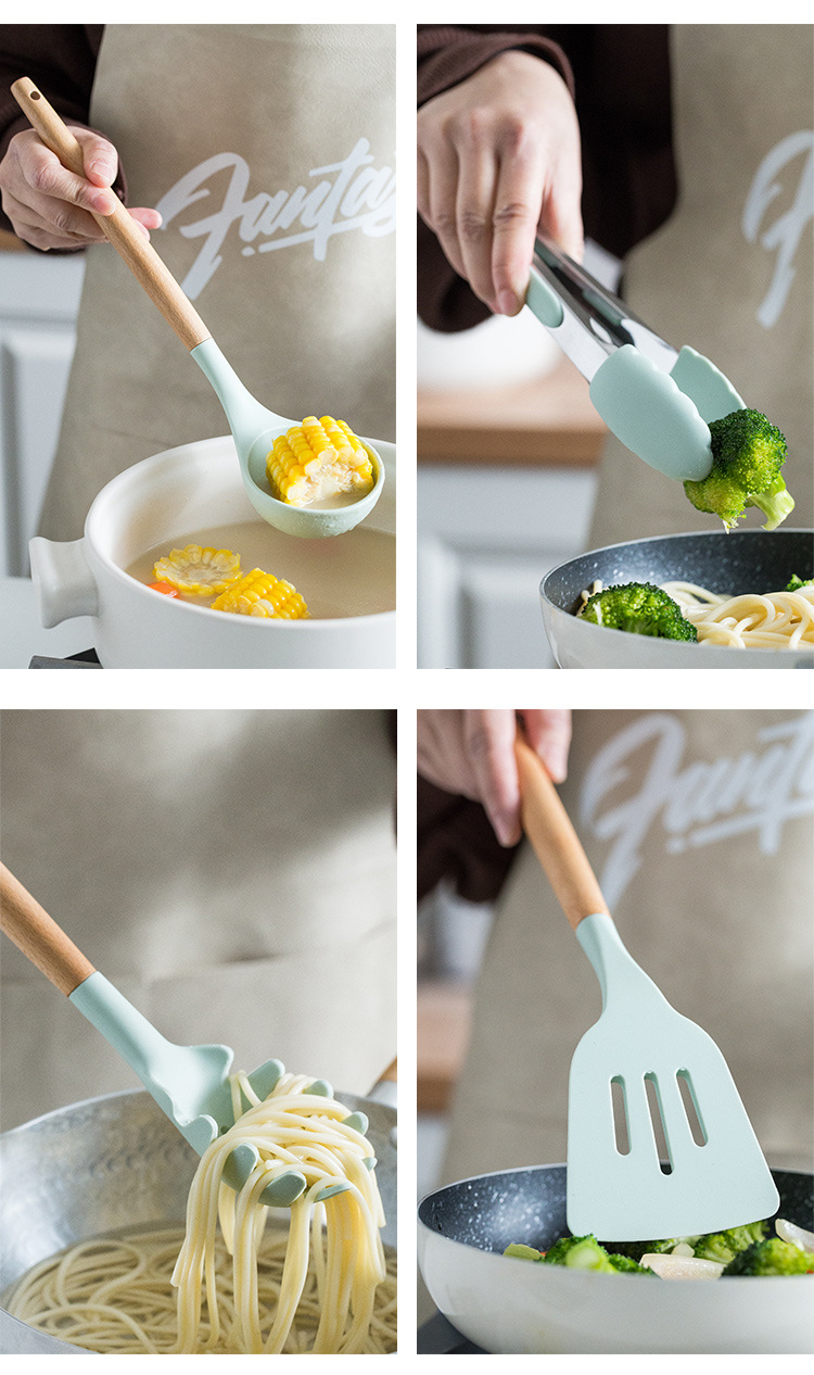 Silicone Cooking Utensils Set