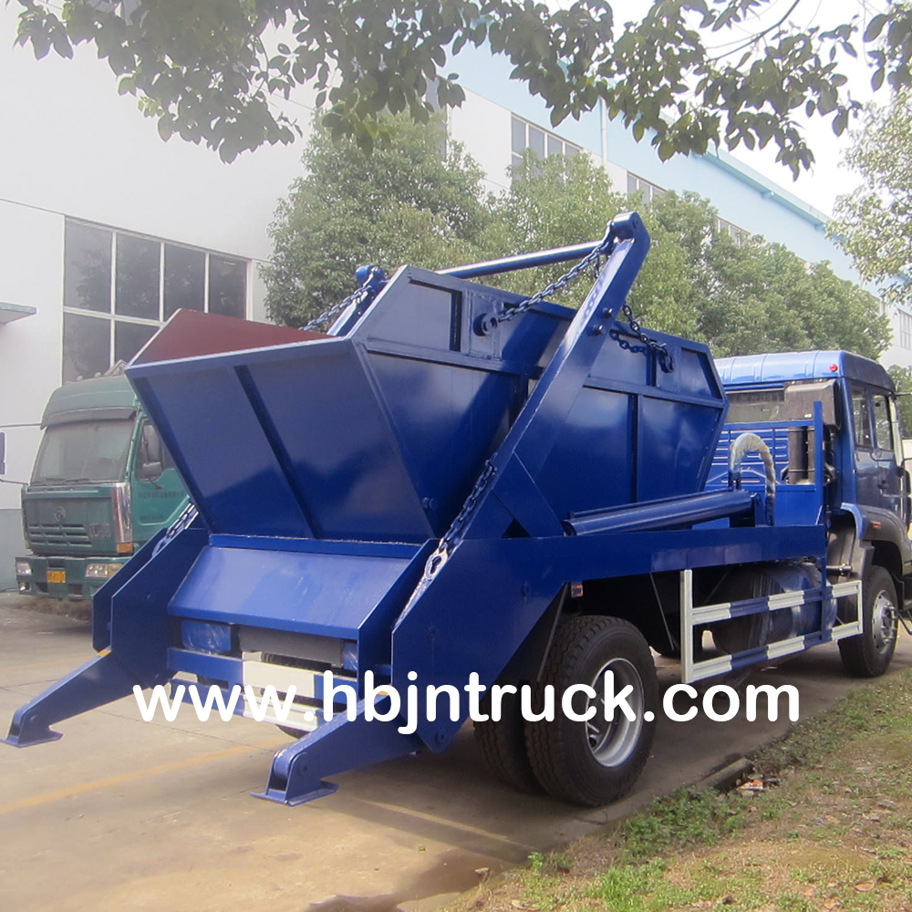 10 ton skip loader garbage truck