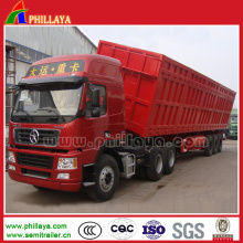 Tri-Axles Side Tipper Truck Trailer