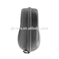 headphone protective carrying case with flocking