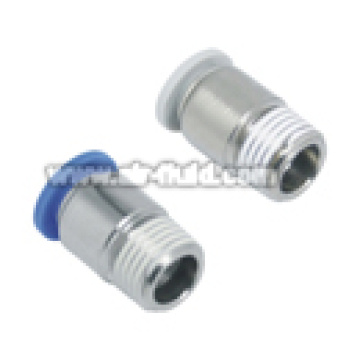 APOC Straight Male Round Adaptor Pneumatic Fittings