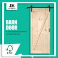 JHK-SK07 Casa moderna de madera con puertas corredizas de granero