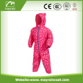 Cheap Customized Polyester Raincoat Rainsuit