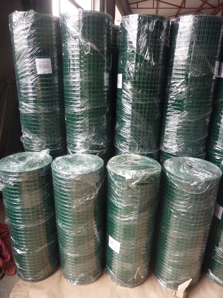 pvc coated welded wire packing