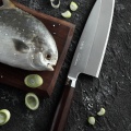 Excellent performance and abrasion resistance santoku knife