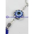 Good luck eye round evil eye keychain