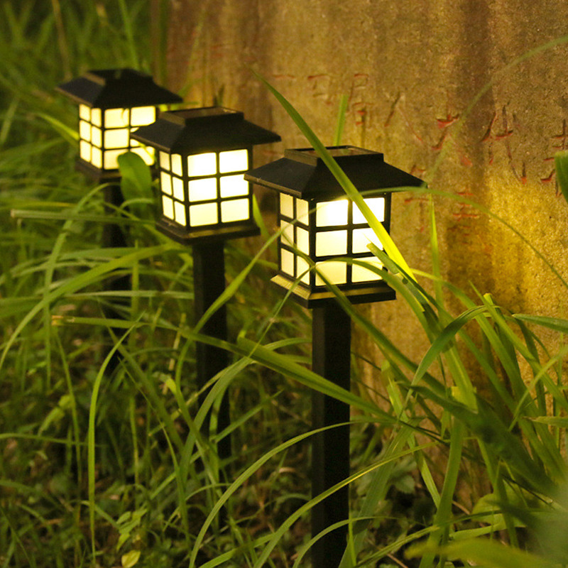 Solar Lawn Light Outdoor Waterproof Ground Plug Lamp