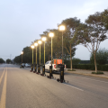 Mât élevé 350 W Tour de lumière mobile LED