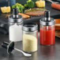 Food Grade Kitchen Accessories Condiment Bottle With Scoop