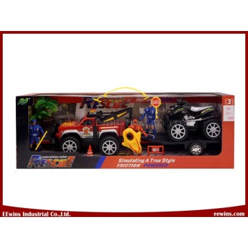 Toys Auto Sets Reibung Spielzeug Auto DIY Spielzeug