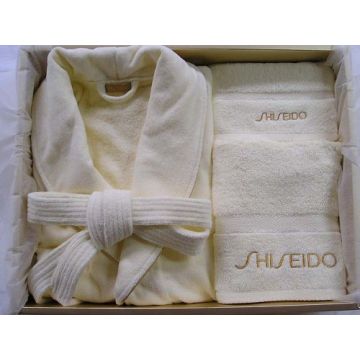 100%Fresh Cotton Towel&Bathrobe,Slipper  as Set