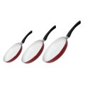 Amazon Vendor Nonstick Ceramic Coated Frying Pan 3 PCS/Set