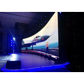 Excellent Thermal Management Indoor Curved LED Display