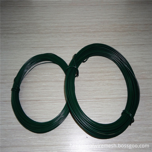 Alambre de hierro recubierto de plástico de bobina pequeña Small Coil Plastic Coated Iron Wire