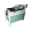 Precision screen printing machine with slide-table