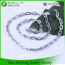 Stainless Steel Long Chain Necklace