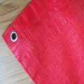 Red Waterproof PE Tarp