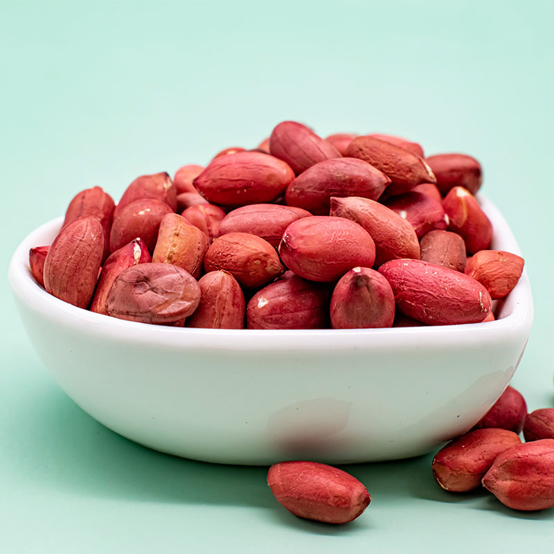 Red peanuts