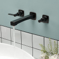 Champagne Bronze Bathroom Faucet Wall Mount Water Tap