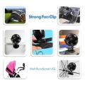 Portable Desktop Clip on Fan for Camping Office