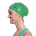 Lime Green Silicone Swim Cap