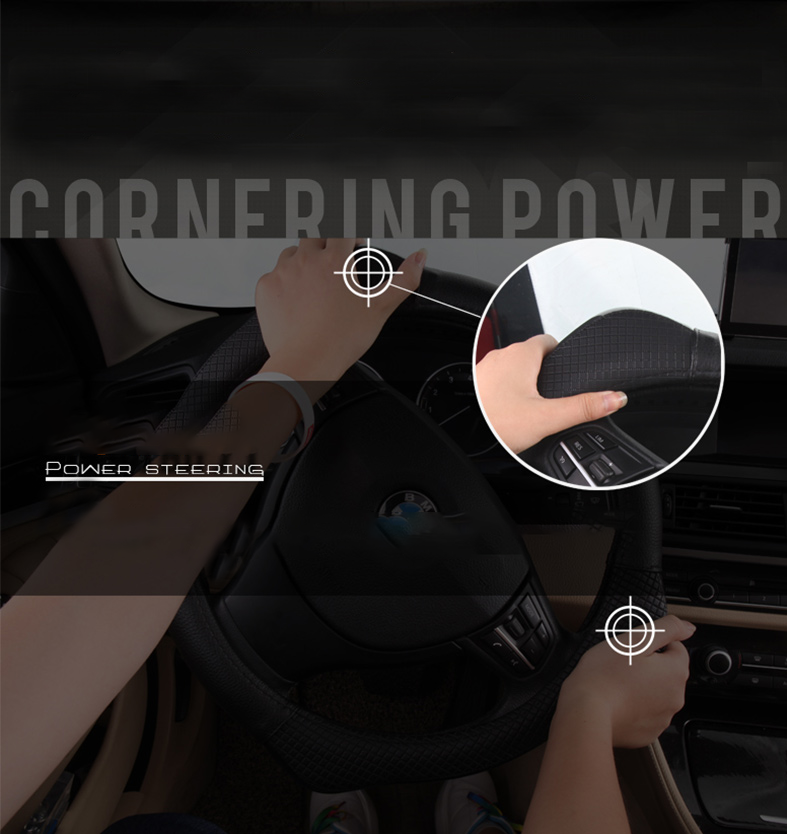 carbon steering wheel cover